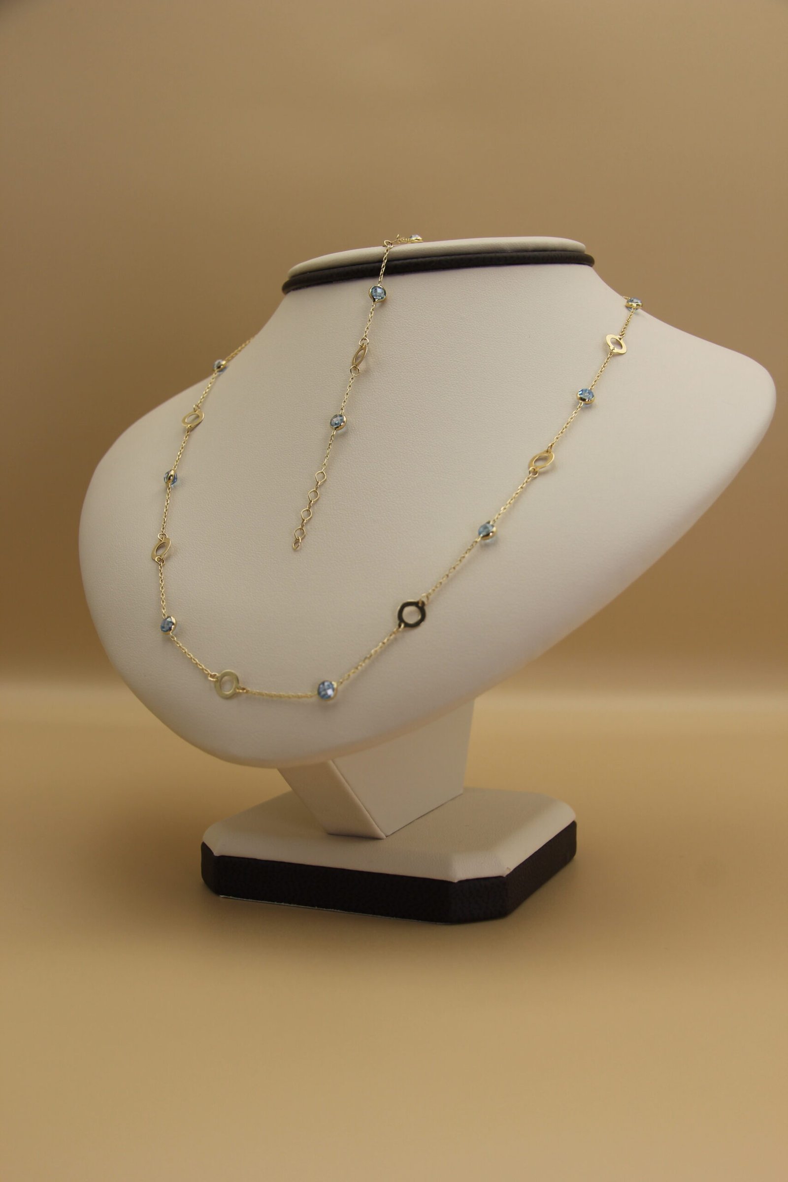 14k Gold Plated Chain and Bracelet Set - 4.7g - Image 3