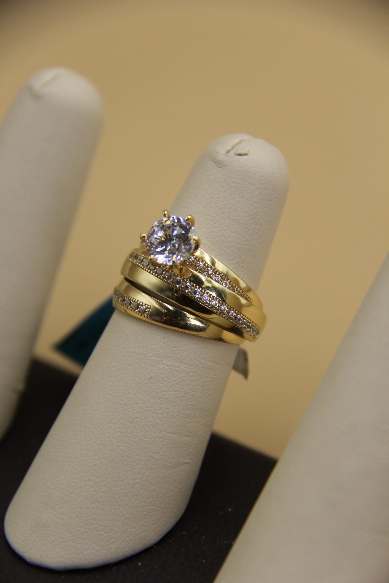 Trio 14k Engagement Rings - Image 3