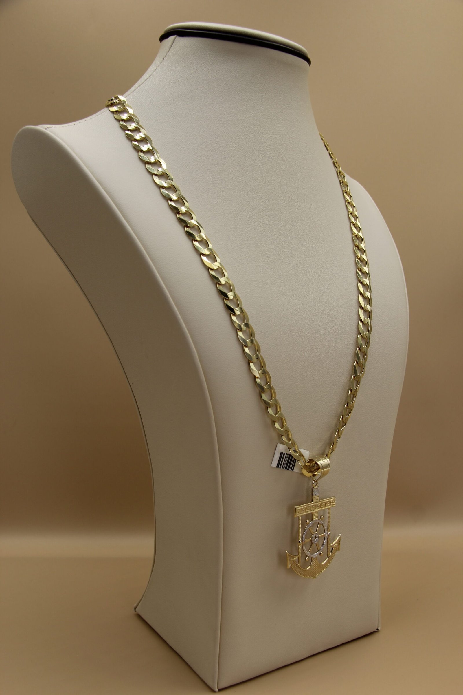 Hammered Chain With Anchor 10k - Image 3