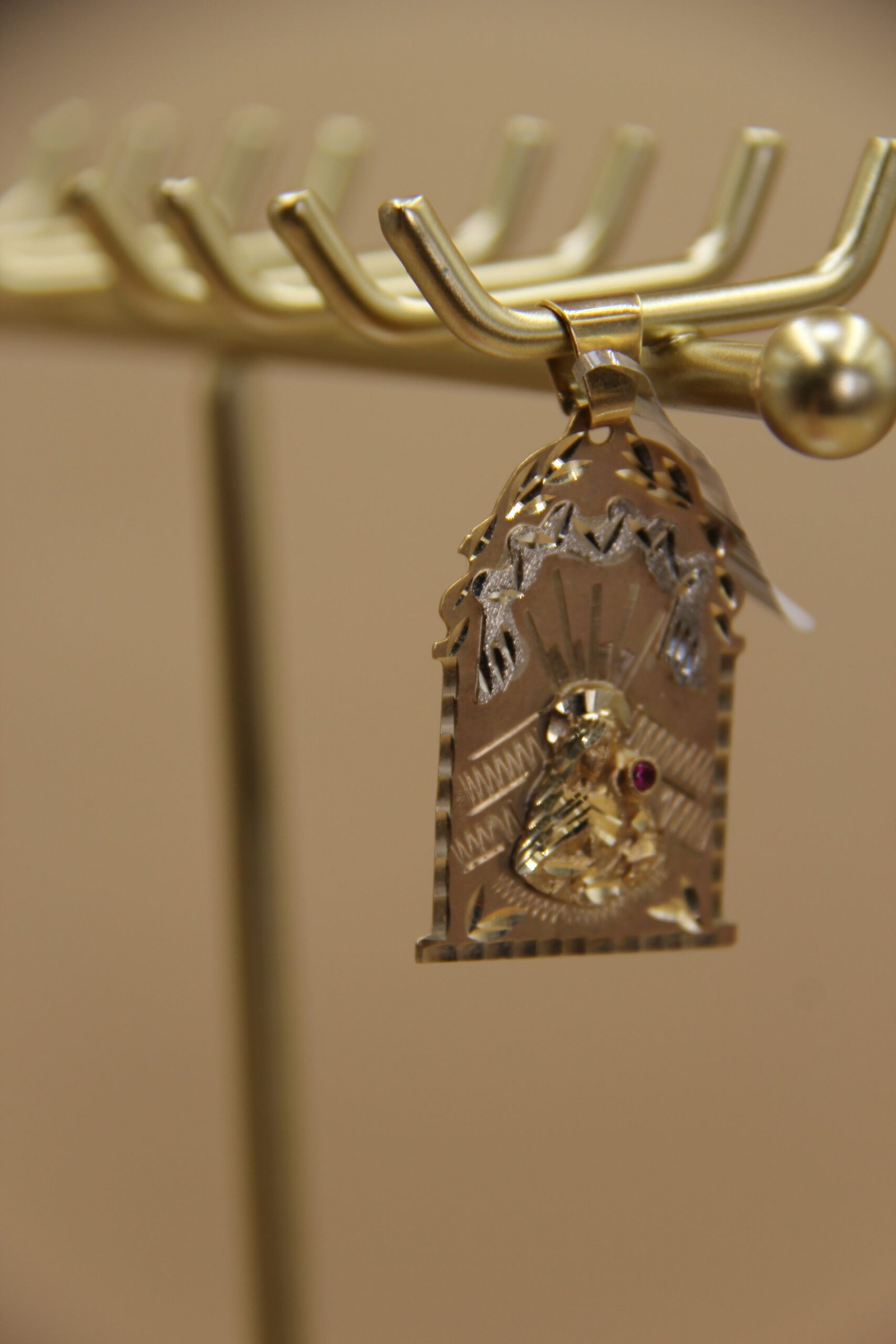 Saint Barbara Pendant 10k - Image 3